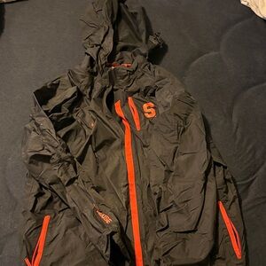 Syracuse Black and orange Hooded coat